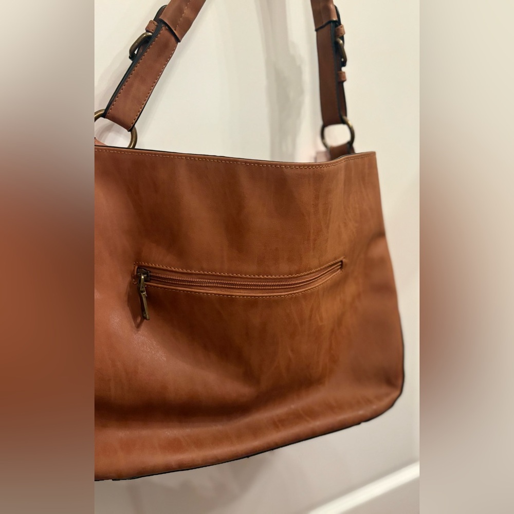 Black Rivet Boho Bag - Picture 3 of 6
